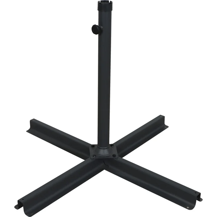 TrendLine Ampelschirm hellblau Ø 300 cm inkl. Kreuzständer – Bild 8