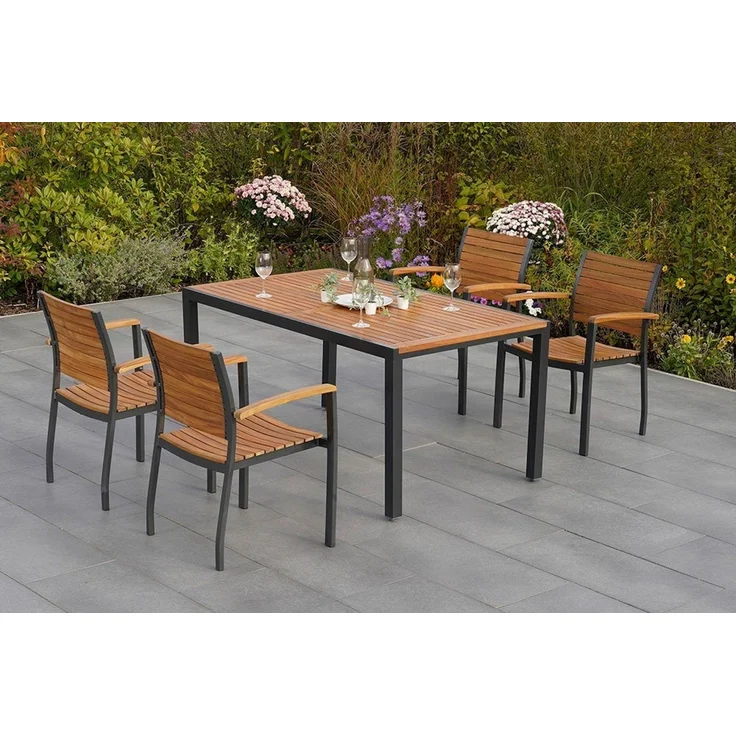 MERXX Garten-Essgruppe Santorin, (5-tlg) – Bild 2