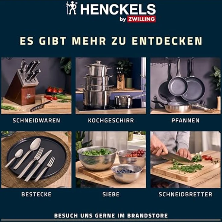 Sieb Henckels by ZWILLING TRIO LHD 16x7.50x16 cm silber – Bild 7