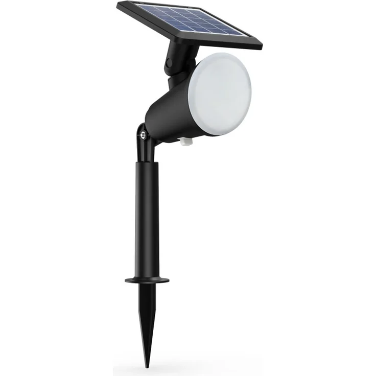Philips LED Solar-Strahler Jivix schwarz 32,2 x 10,5 cm mit Erdspieß – Bild 1