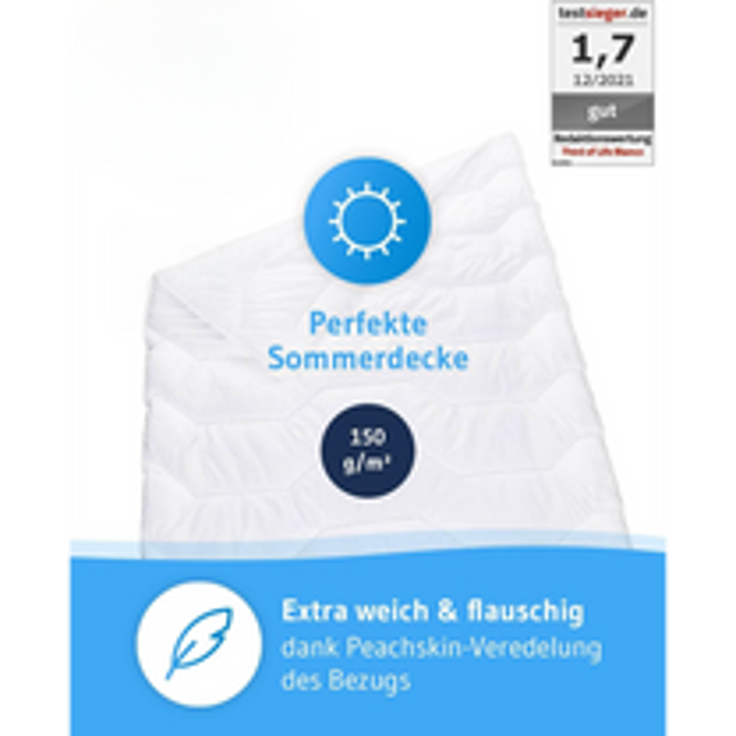 BLANCO Sommerdecke 100 x 135 cm – Bild 2