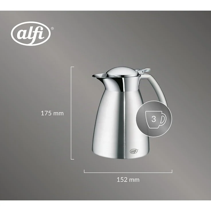 alfi GUSTO TT stainless steel mat 0,40l – Bild 7