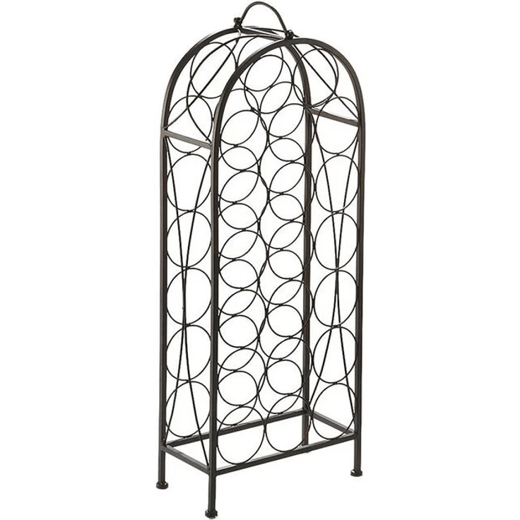 Kobolo Weinregal Flaschenhalter BOW für 20 Flaschen Metall braun – Bild 3