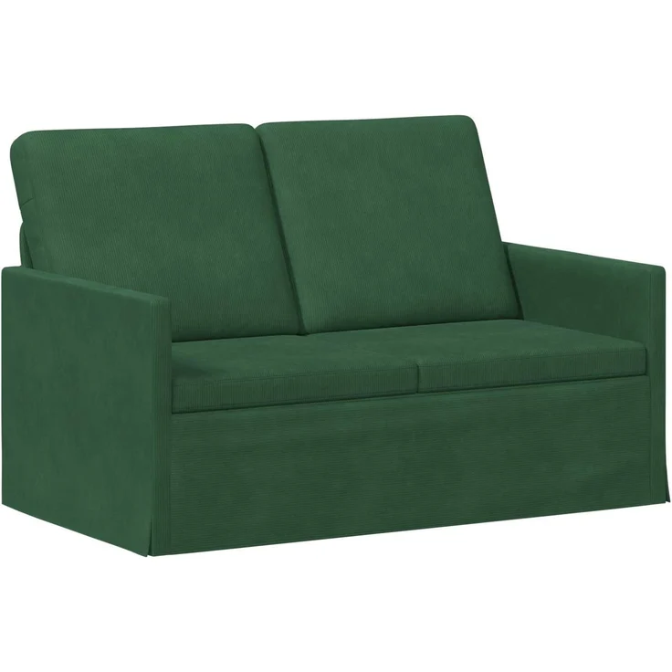 vidaXL Sofa-Set 2 pcs Dschungelgrün Cordstoff 3433246 – Bild 3