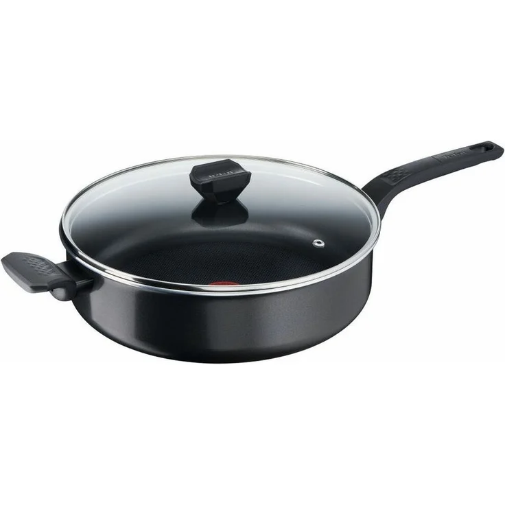 Tefal Easy Cook & Clean Schmorpfanne mit Antihaftbeschichtung, Schwarz, 28cm – Bild 5