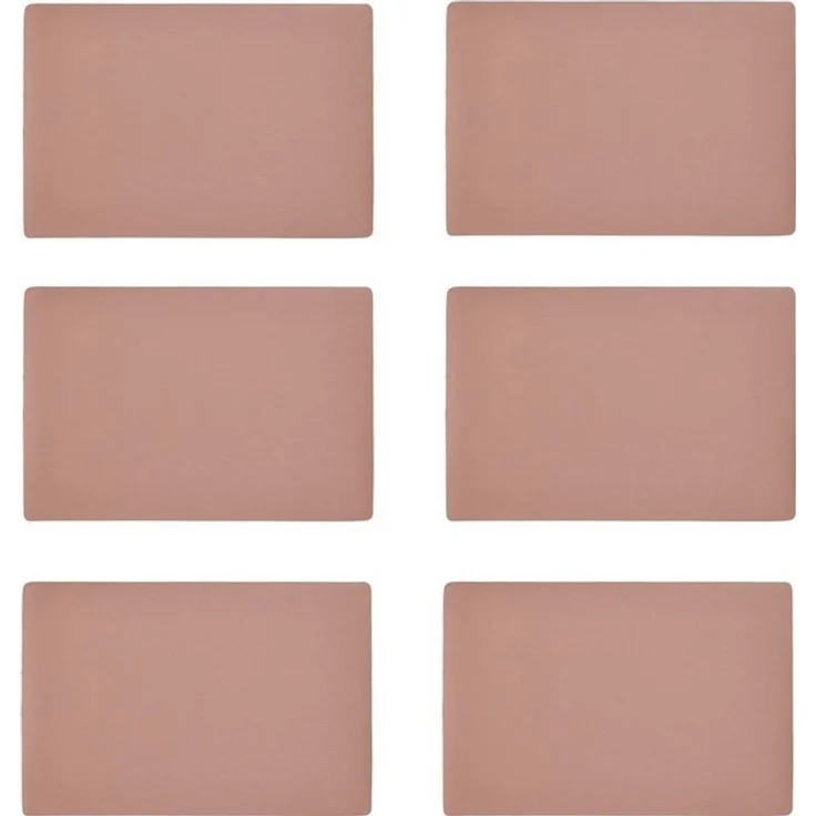 Zeller Present Platzset, (Set, 6-St), Kunstleder, metallic, 30x45 cm – Bild 2