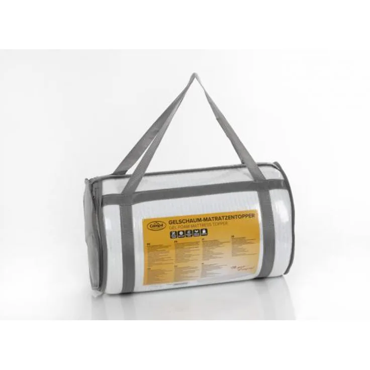 Camp 4 Gelschaum Matratzen Topper - L195 x B80 x H4 cm