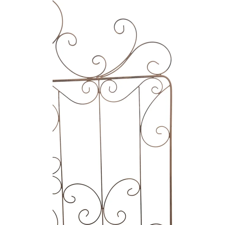 Rankgitter JORIS 2er Set - 99x1x133cm, Metall, Antik-Braun | Rankhilfe Kletterpflanzen Gartendekoration – Bild 6