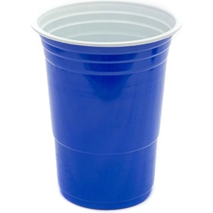 Goods+Gadgets Becher Wiederverwendbare Partybecher 50er Set – Dickwandige Beer Pong Becher, 100-tlg, Plastikbecher, Trinkbecher Getränkebecher – Bild 2