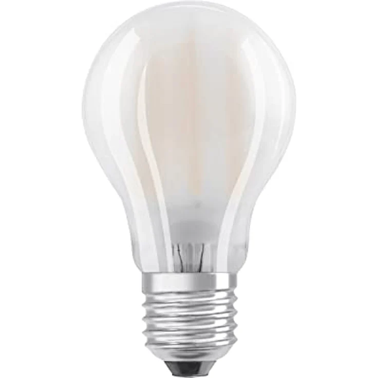 Osram LED Base Classic A, in Kolbenform mit E27-Sockel, Nicht Dimmbar, Ersetzt 60 Watt, Matt, Warmweiß - 2700 Kelvin, 3er-Pack – Bild 4