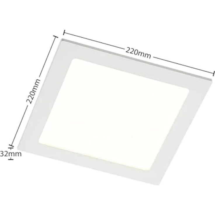 PRIOS LED Helina (Modern), 1-flammige Badezimmerleuchte in Weiß, energiesparend und inklusive Leuchtmittel – Bild 3