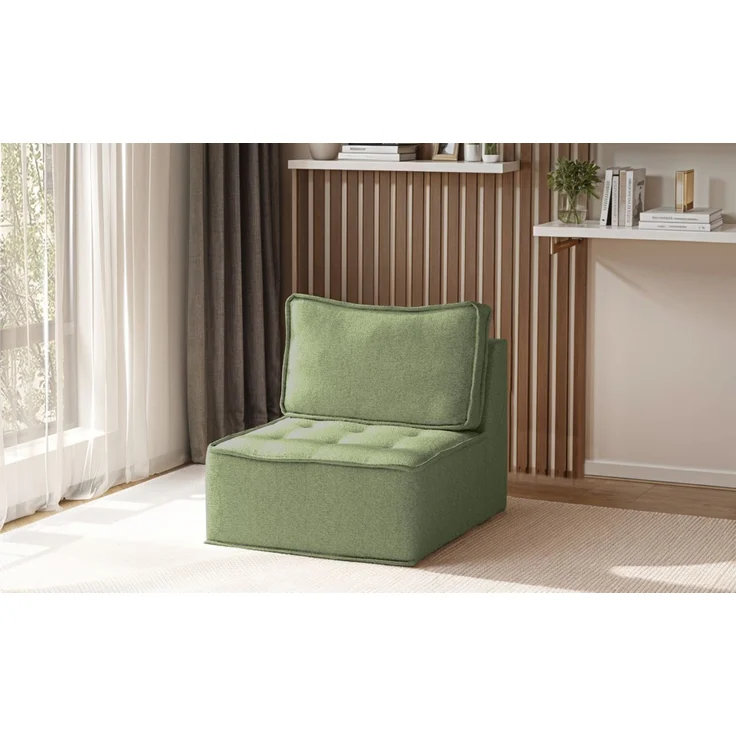 Sessel Designersessel SANDE XS Stoff Alpine Hellgrün – Bild 1