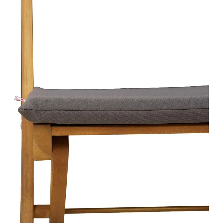 vidaXL Außen Bistro-Stühle 6 stk. Natur und Dunkelgrau 3416289 – Bild 9