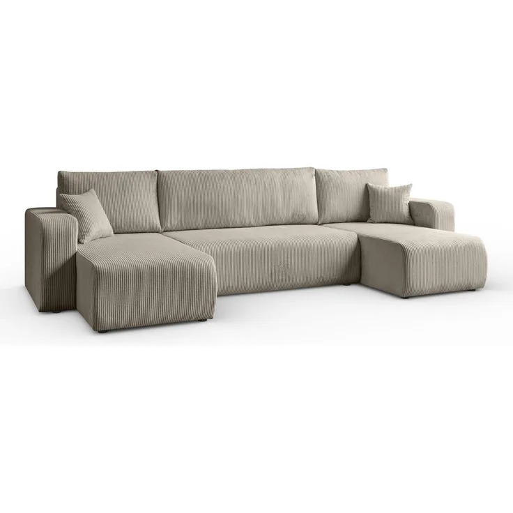 Lookway Big-Sofa PRESTIGE U-Form Couch, mit Bettfunktion und Bettkasten