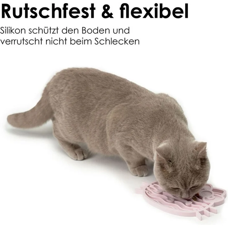 LucyBalu Antischlingnapf ZENCAT Schleckmatte für Katzen – Bild 2