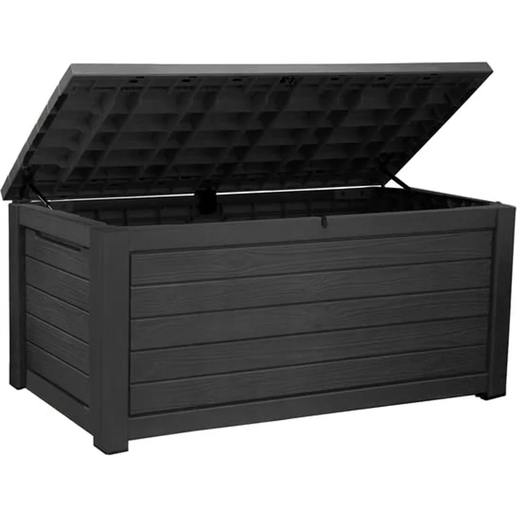 Keter Gartenbox "NORTHWOOD" 623L 157x72x69cm Deckel bis 270kg belastbar, abschließbar – Bild 4