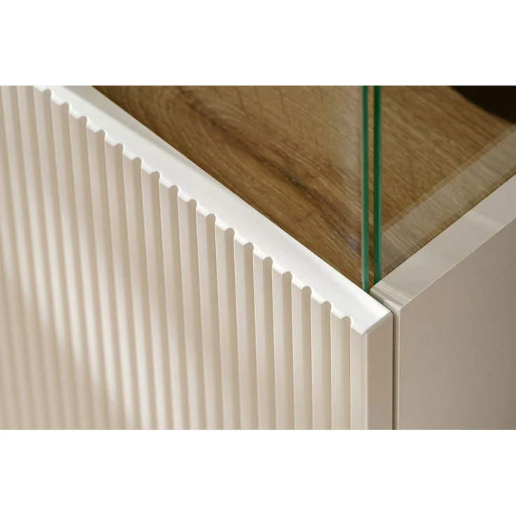 Sideboard Cathlyn in Viking Eiche und Kaschmir mit LED 160 cm – Bild 5