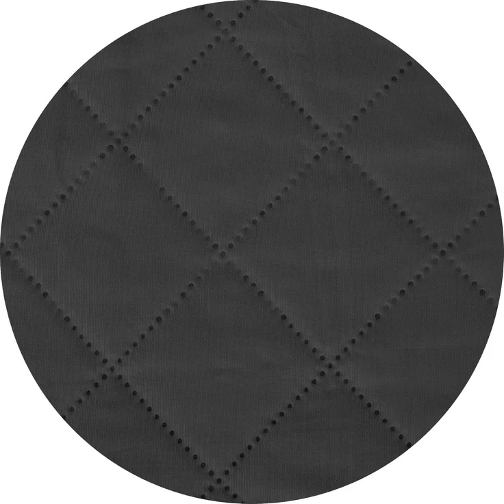 Sesselschoner gesteppt - 190x165cm Schwarz – Bild 8