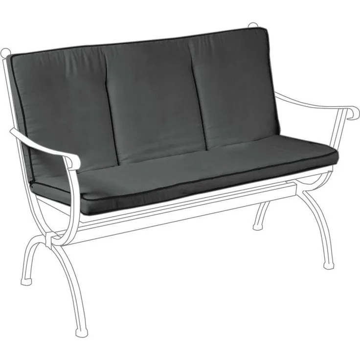 MBM Romeo Sitz-/Rückenkissen für Loungebank