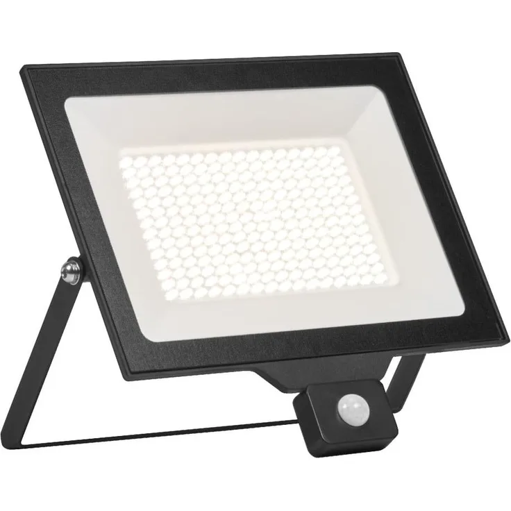 Osram Außenleuchte Floodlight Essential Bewegunsmelder 150W 4000K schwarz
