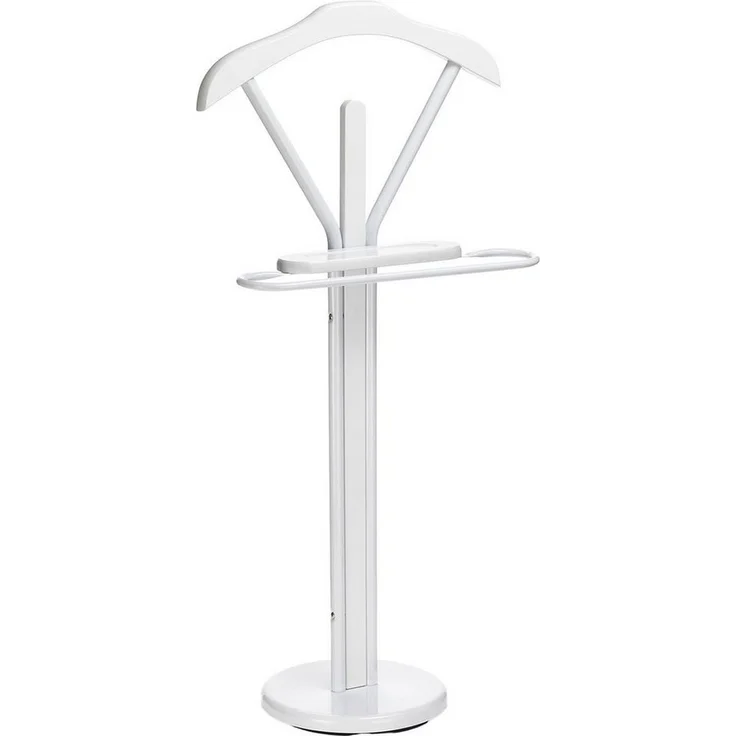 IDIMEX Herrendiener MATTEO, Herrendiener aus Metall und MDF stummer Diener mit Ablage Kleiderbügel – Bild 3