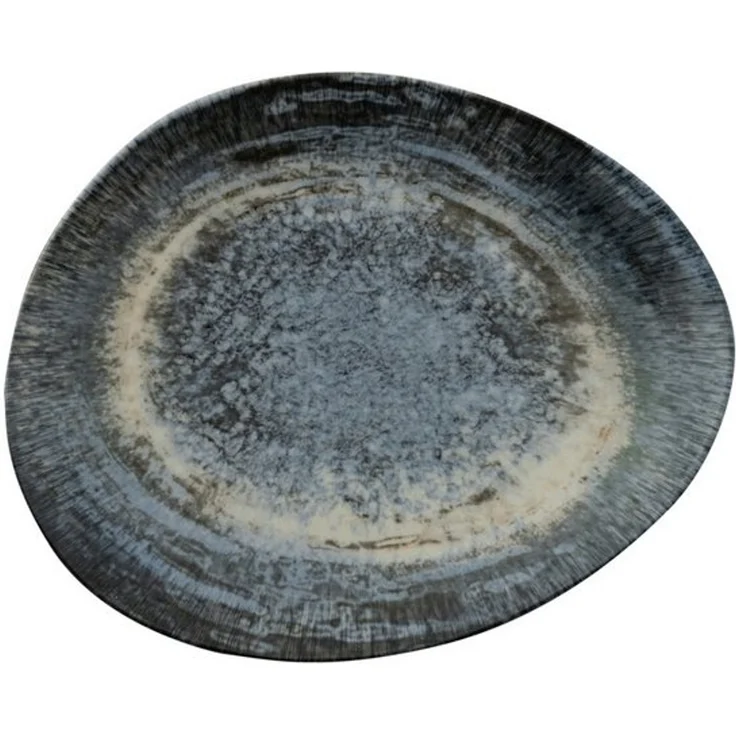 Arthur Krupp Teller flach 31x26cm Galaxy Neptune – Bild 3