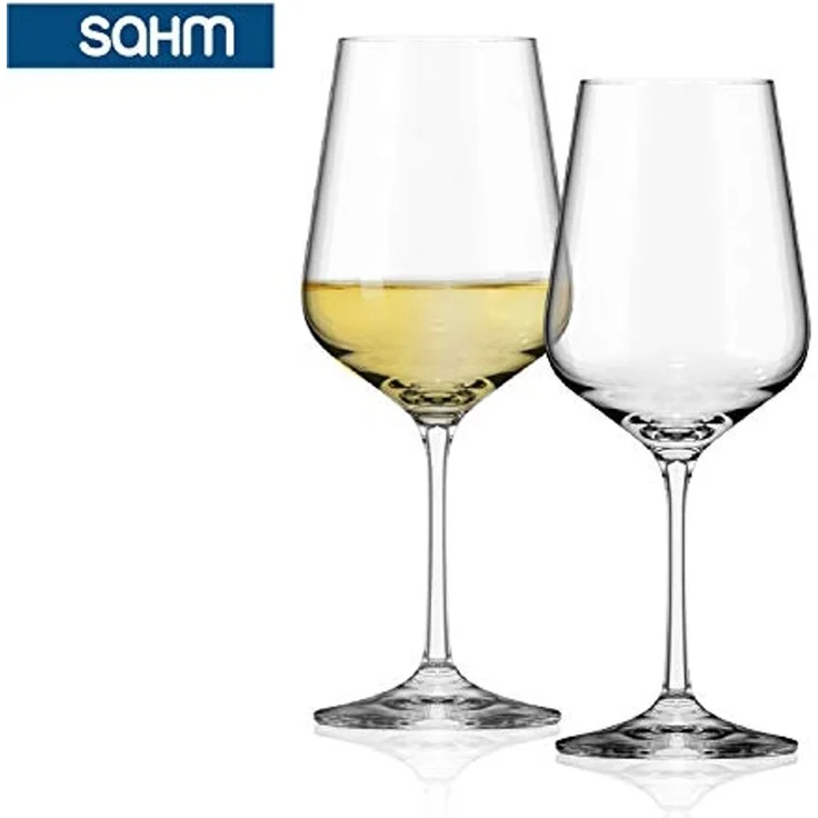 SAHM Weißweinglas Weingläser Weisswein Set 6 Stk - Weissweingläser 360ml, Edles Glas – Bild 6