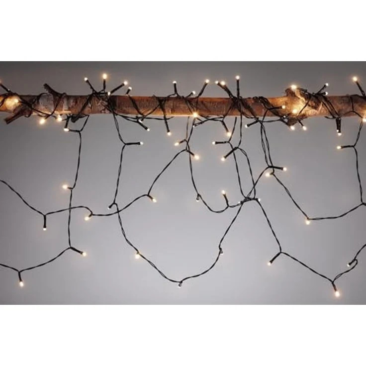 Paulmann 94877 Solar Lichterkette Aurinka IP44 3000K 60x3lm Schwarz – Bild 7