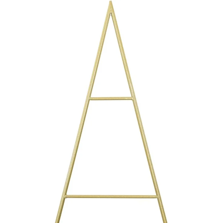 vidaXL Metall Weihnachtsbaum Gold 181 cm Pulverbeschichteter Stahl 42019167 – Bild 6