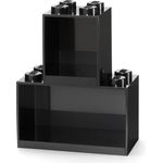 Room Copenhagen LEGO Wandregal Set, schwarz