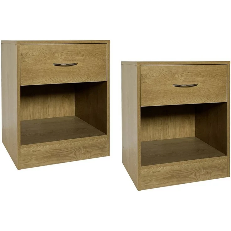 HTI-Living Nachtkommode Nachtschrank 2er-Set Thekla 4050 (Set, 2 Nachtkommoden), Nachttisch Nachtkommode – Bild 1