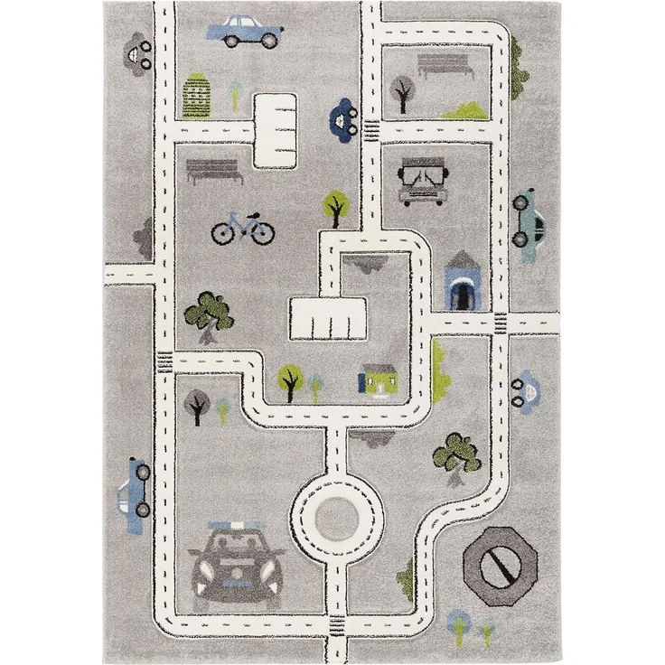Pergamon Kinderteppich Kinder Teppich Maui Kids Straßen, Rechteckig, Höhe: 13 mm – Bild 5