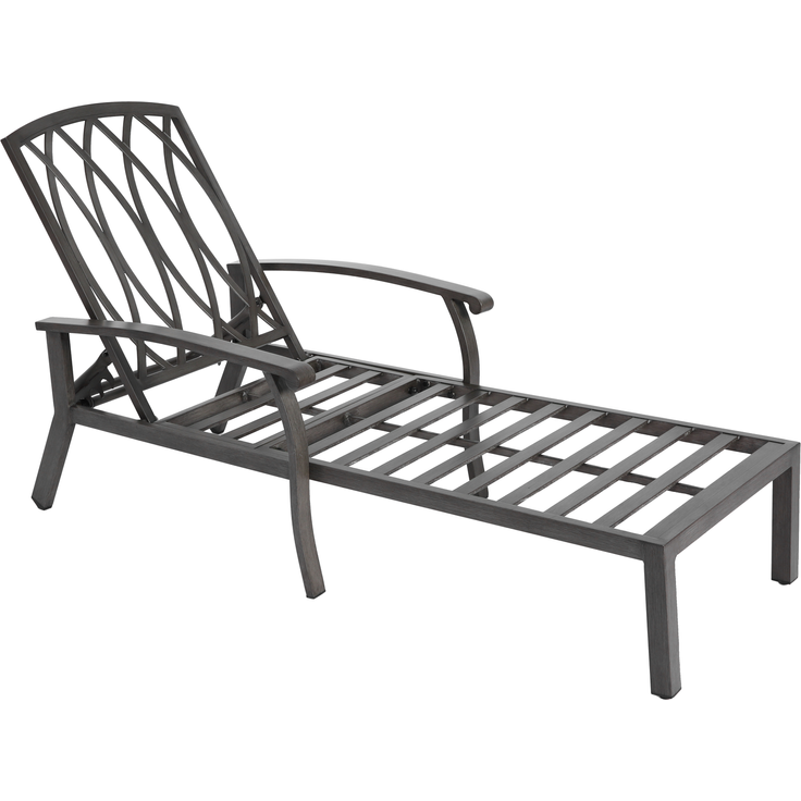 LVHOM Luxus Sonnenliegen 1 St, Verstellbare Aluminium-Liege mit Kissen, Gartenliege Rostfrei/wasserfest, 60 x 183 x 39 cm – Bild 9