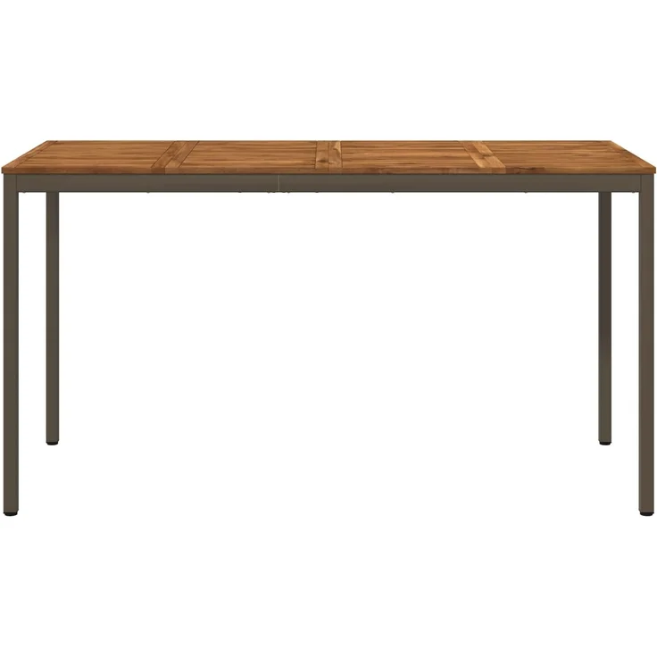 vidaXL Gartenbar-Tisch NAARDEN Natur und Kaffee 196 x 80,5 x 105 cm 901360 – Bild 3