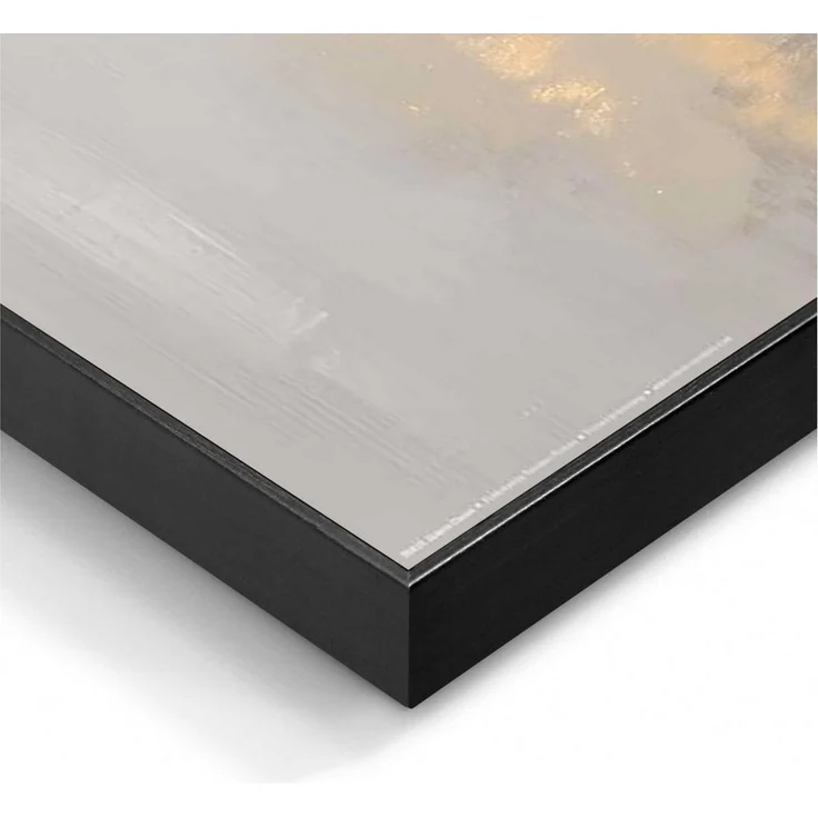 Reinders! Wandbild Goldener Horizont, (1 St), Wohnzimmer - Gold - MDF - Abstrakt - 90x60 cm – Bild 3