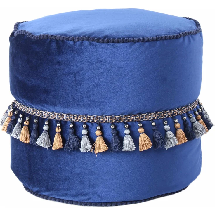 Pouf Taj Mahal 225 Blau – Bild 1