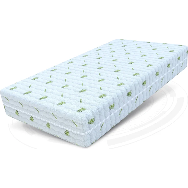 Matratze SAVONA 7 Zonen 120x200 cm H3 H4 22 cm Kokos Latex Visco Aloe Vera Bezug – Bild 4