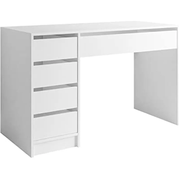 Lookway Schminktisch MADA MATT Schreibtisch mit Schubladen und matter Oberfläche (1x Schreibtisch), Breite: 120cm – Bild 1