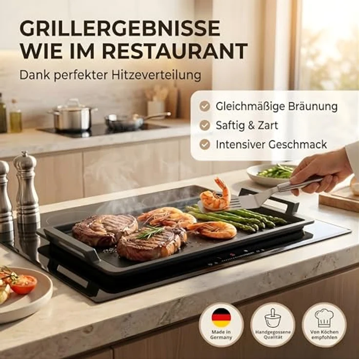 Thiru Grillplatte Lieblingspfanne - 41x24 cm – Bild 5