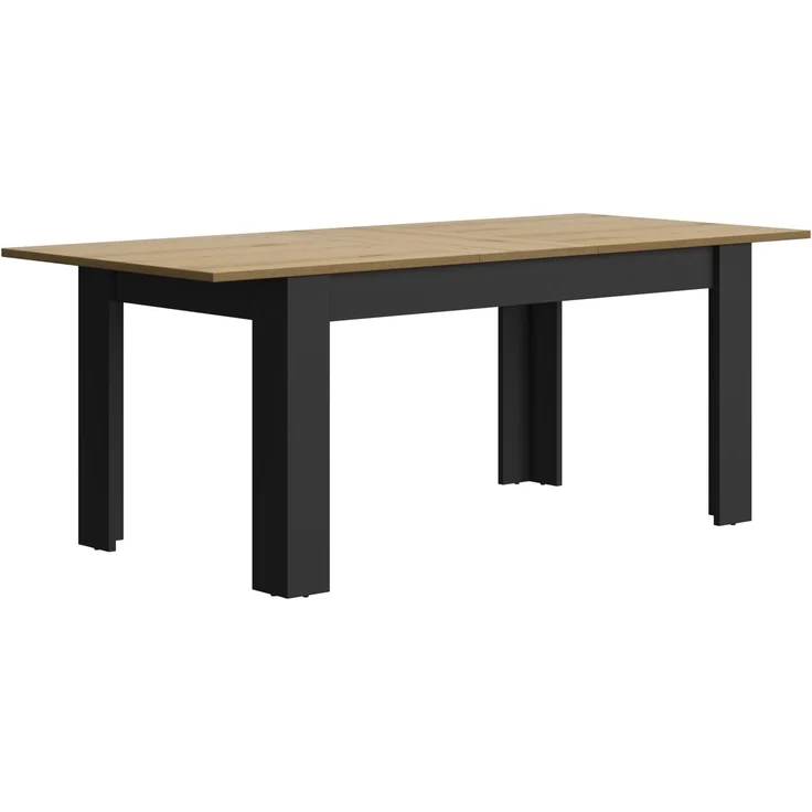 CaliCosy 'MANCHESTER' Rechteckiger, ausziehbarer Esstisch - 8 pers. - Dunkles Holz – Bild 7