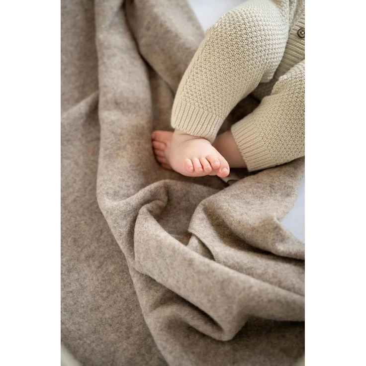 Baby's Only Babydecke - Merino Brushed - Meadow Sa – Bild 3
