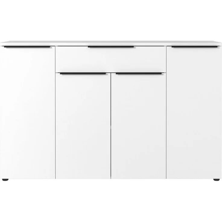GERMANIA Sideboard Mailand, Sideboard mit einer Schublade und 4 Türen, in graphit & weiß verfügbar – Bild 4