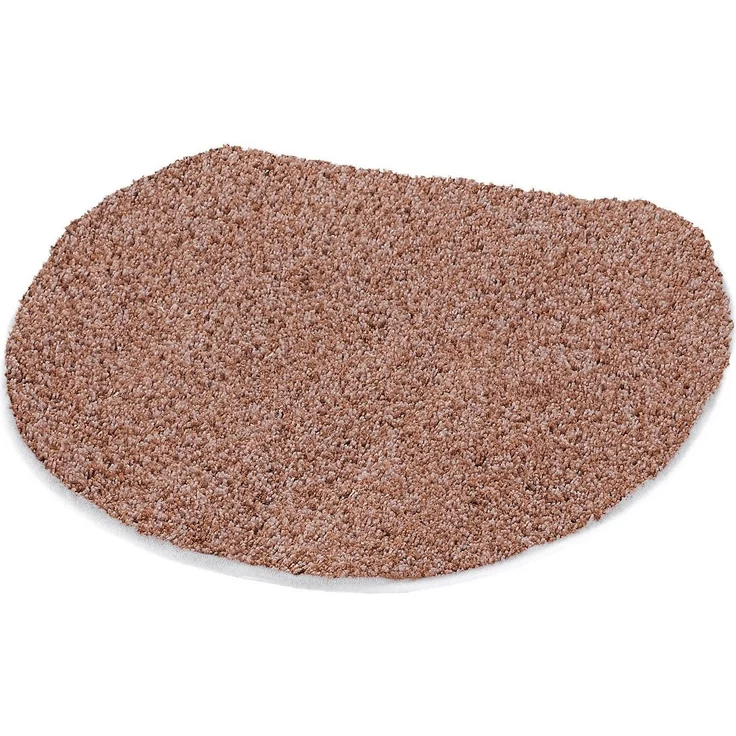 Kleine Wolke Badematte RELAX, Höhe 30 mm, rutschhemmend beschichtet, fußbodenheizungsgeeignet, Polyacryl, WC-Deckelbezug, WC-Deckelbezug, Badteppich, Uni Farben, rechteckig, rund & als Set erhältlich – Bild 1