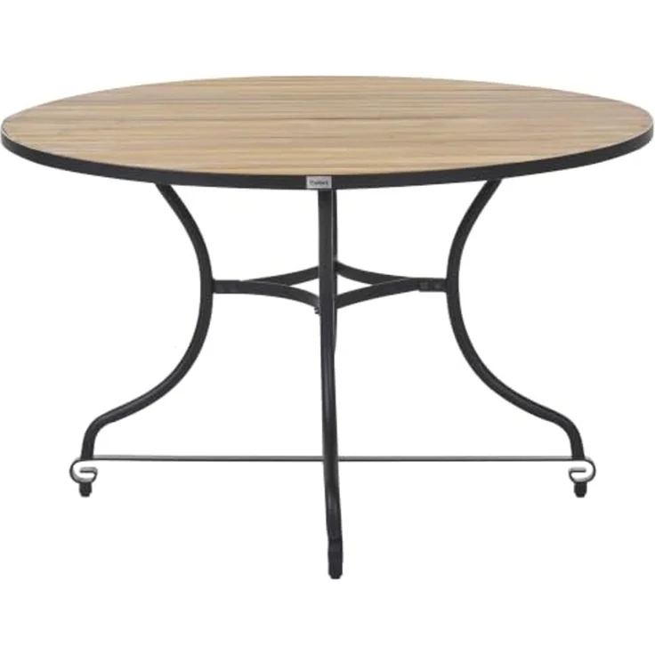 Gartentisch LASCARI 120 cm 120 cm Akazienholz Hellbraun – Bild 4