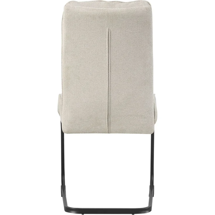 Schwinger-Stuhl 2er Set Rom Stühle in Creme - gemütliches Design - B/H/T: 47x94x61 cm – Bild 8