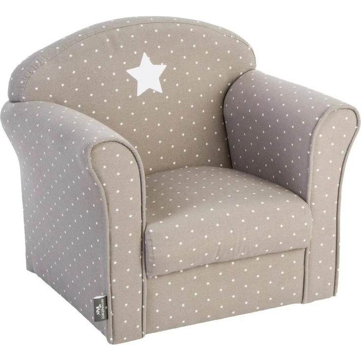 Atmosphera Kindersessel, Kindersitz - Baumwolle, 50 x 39 x 44 cm taupe [ger] – Bild 1