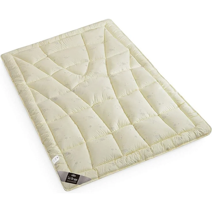 SEI Design Naturfaserbettdecke WOOL Comfort Winter 220x200, Füllung: 70% Schurwolle - 30% Polyester – Bild 2
