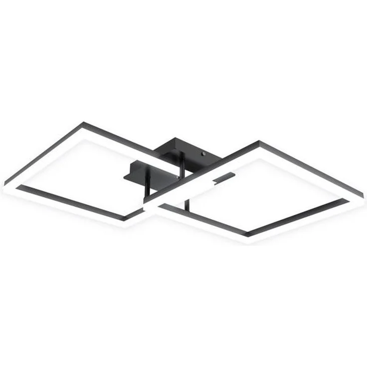 FIVMEN Deckenleuchte LED Deckenlampe Licht Lampen Badezimmer Wohnzimmerlampe Quadrat, 72W, Für Wohnzimmer Schlafzimmer Büro Arbeitszimmer und Esszimmer – Bild 4