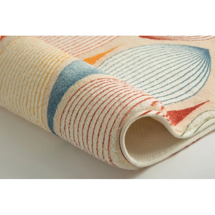 Kleine Wolke Badematte Magic, Höhe 15 mm, rutschhemmend beschichtet, fußbodenheizungsgeeignet, Polyester, rechteckig, Badteppich, modernes Design, waschbar – Bild 2