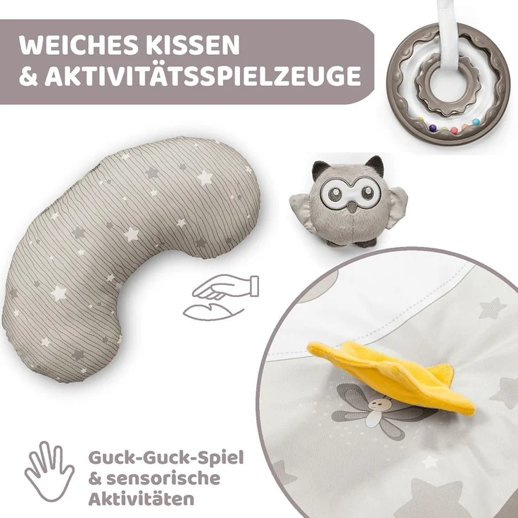 Chicco – Farbspiel GYM - 3 in 1 Baby-Spieldecke – Bild 8